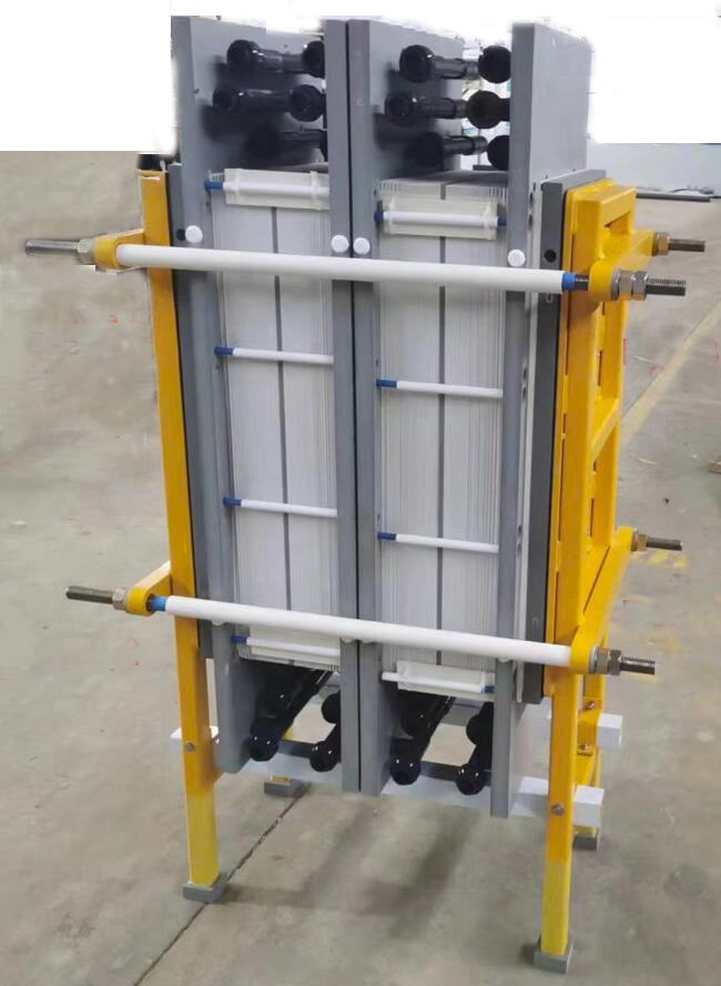bipolar exchange membrane stack
