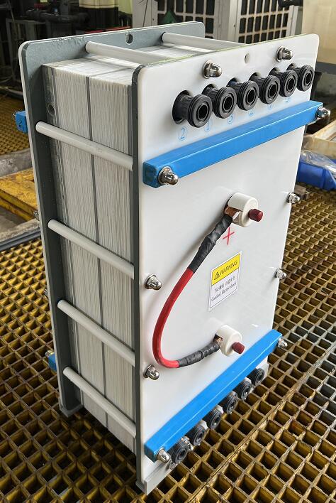 bipolar exchange membrane stack